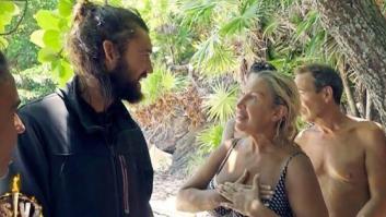 Raquel Mosquera roba a Logan toda su comida en 'Supervivientes'
