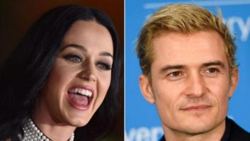 Katy Perry y Orlando Bloom se lo pasan en grande con Cara Splash, el juego de la nata