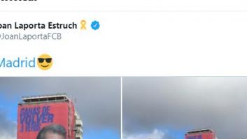 Joan Laporta, 'trending topic' por lo que ha hecho en pleno centro de Madrid: "Va con todo"