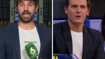 Un periodista de 'Al Rojo Vivo' responde con una imagen a la última declaración de Rivera