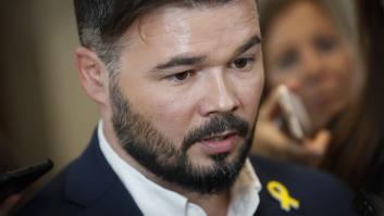 Rufián carga contra un futbolista de la selección: "Pero el que falta el respeto a España es Guardiola"