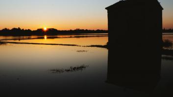 Una increíble foto de satélite de la albufera valenciana sorprende a Roberto Brasero