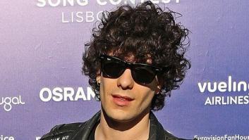 Así quedó Javier Calvo después del puñetazo que le pegaron en Lisboa