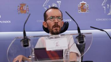 Echenique solo necesita una imagen para reaccionar a lo que le ha dicho Ayuso