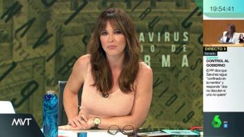 Mamen Mendizábal comparte una imagen de su primera vez en televisión: "Tremendo documento"