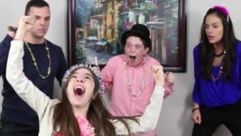 La niña que enloquece en fin de año cambia de celebración para recibir 2017