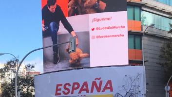 Ciudadanos lleva al "bebito Lucas" a la pantalla de su sede