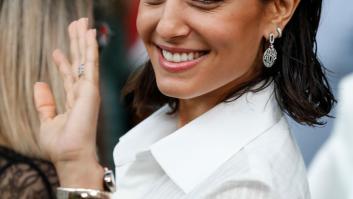 Hiba Abouk clona el 'look' de Georgina Rodríguez y se pone el vestido más comentado de las últimas horas