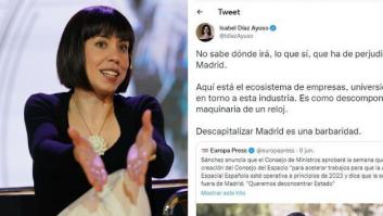 La ministra Morant ve este mensaje de Ayuso y no puede evitar replicar así