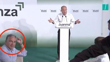 La colección de caras del 'número 3' del PP por lo que ha hecho el alcalde de Antequera ante Feijóo