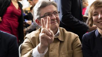Mélenchon proclama que el partido de Macron ha sido "batido y derrotado"