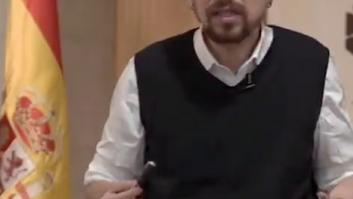 Iglesias 'contraprograma' el Consejo de Ministros con un vídeo sobre desahucios