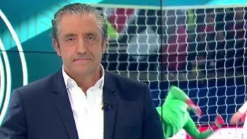 El dardo de Pedrerol a su equipo en directo por lo que ha pasado con este vídeo en 'Jugones'
