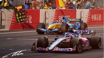 La comentada imagen que Alpine ha publicado en Twitter tras el último logro de Fernando Alonso