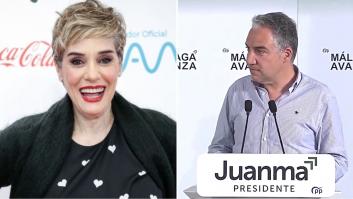 Anabel Alonso ve a Elías Bendodo (PP) hablando de corrupción y le responde fiel a su estilo