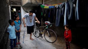 Una bala israelí destruye el sueño de un ciclista que iba a competir en los Juegos de Asia