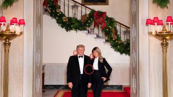 Acusan a Melania Trump de cometer un evidente error de Photoshop en esta foto navideña