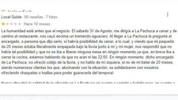 Un restaurante de Barcelona se convierte en noticia mundial por su respuesta a esta reseña