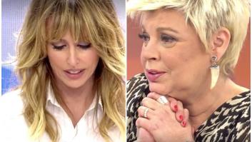 Emma García deja con esta cara a Terelu por lo que hizo tras leer un mensaje con el que rompió a llorar