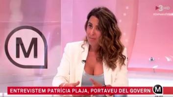 La portavoz del Govern se posiciona abiertamente tras la polémica con su escote censurado en TV3