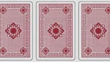 ¿Puedes descubrir que tres cartas se esconden en este problema?
