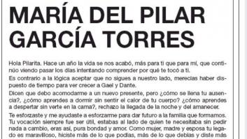 La emotiva esquela publicada en 'El País' que sorprende por su inesperado final