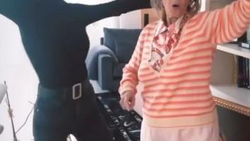 María Teresa Campos 'perrea' con su nieta, Alejandra Rubio, a ritmo de Maluma