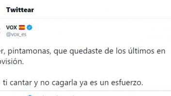 Vox llama "pintamonas" a un concursante de 'Operación Triunfo'