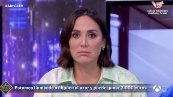 Tamara Falcó se queda con esta cara tras lo que le pasó en una llamada en 'El Hormiguero'