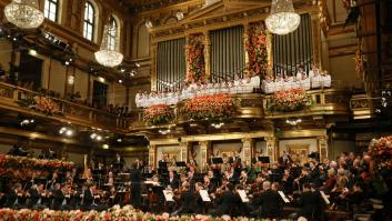 El concierto de Año Nuevo más atípico: música en una sala vacía y aplausos telemáticos