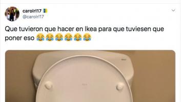 Revoluciona Twitter con lo que vio en un retrete de Ikea: 17.000 'me gusta' en dos días