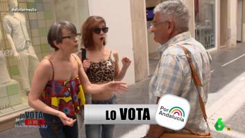 Thais Villas pregunta a un hombre si va a votar y se lleva una sorpresa con la respuesta