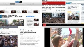 La prensa mundial lleva a primera plana la indignación por el fallo de La Manada