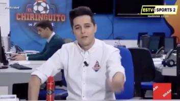 "No me lo puedo creer": un redactor de 'El Chiringuito' deja a todos sin palabras en pleno directo