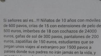 La bronca a los "niñatos malcriados" y los malos padres colgada en un ambulatorio gallego que triunfa en redes
