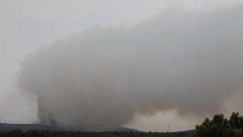 Estabilizado el incendio de Zamora, pero continúa activo y con riesgo de rebrote por el viento