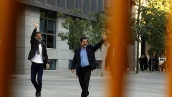Jordi Sànchez dice que lo han castigado con 18 horas diarias en la celda durante un mes