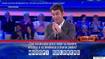 Polémica por una respuesta que valía 100.000 euros en 'Ahora caigo'