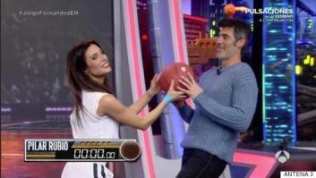 El disgusto de Pilar Rubio al no superar su reto semanal (que Jorge Fernández logró sin despeinarse)