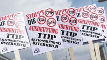 Europa se echa a la calle contra el nuevo tratado de comercio con EEUU