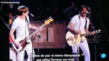 Los mejores rótulos de 'Cachitos' en Nochevieja