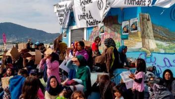 Varias decenas de refugiados heridos en Lesbos al ser atacados por ultras