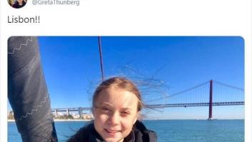 El efecto óptico de esta foto de Greta Thunberg arrasa en Twitter