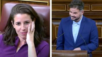 El comentario de Rufián a Rocío de Meer, de Vox, sobre su apellido: le da hasta la risa