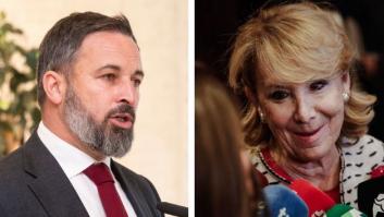 Esperanza Aguirre desvela lo que le dijo a Abascal sobre Olona... spoiler: él no hizo caso