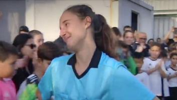 Las lágrimas de Gabriela, la árbitra de 16 años amenazada de violación