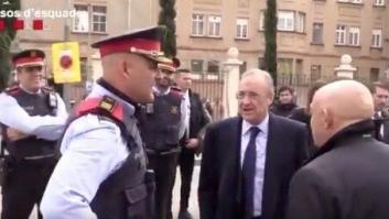 La conversación entre un Mosso y Florentino Pérez: "Que gane el mejor... no le diré quién es"