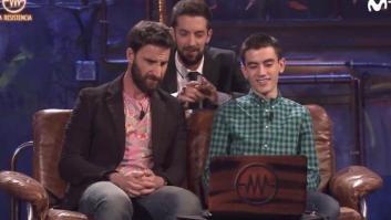 La reacción de Dani Rovira y David Broncano al ver un vídeo de 'El Niño Polla' en 'La Resistencia'