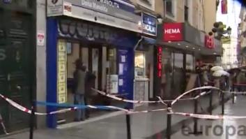 Susto en Doña Manolita por la caída de una cornisa