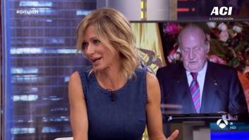 Susanna Griso habla así del rey emérito y se pronuncia sobre el WhatsApp que leyó en directo